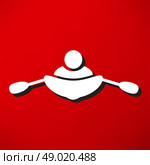 rowing icon. Стоковая иллюстрация, агентство Ingram Publishing / Фотобанк Лори