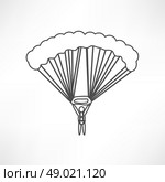 parachute icon. Стоковая иллюстрация, агентство Ingram Publishing / Фотобанк Лори