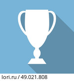 Icon Champions Cup with a long shadow. Стоковая иллюстрация, агентство Ingram Publishing / Фотобанк Лори