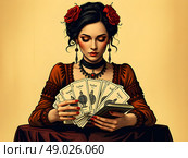 Гадалка иллюстрация. Стоковое AI-изображение, AI-художник Boostport / Фотобанк Лори