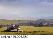 October in Slovakia. Tatra mountains in autumn. Стоковое фото, агентство Ingram Publishing / Фотобанк Лори
