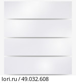 Abstract headers set, diagonal repeat straight stripes texture, pastel background vector. Стоковая иллюстрация, агентство Ingram Publishing / Фотобанк Лори