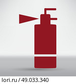 Fire extinguisher line icon. Стоковая иллюстрация, агентство Ingram Publishing / Фотобанк Лори