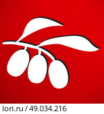 Olive branch. Стоковая иллюстрация, агентство Ingram Publishing / Фотобанк Лори