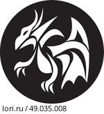 dragon icon. Стоковая иллюстрация, агентство Ingram Publishing / Фотобанк Лори