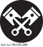 Piston icon. Стоковая иллюстрация, агентство Ingram Publishing / Фотобанк Лори