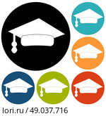 Graduation cap. Стоковая иллюстрация, агентство Ingram Publishing / Фотобанк Лори