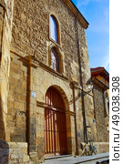 San Martin church in Leon at Castilla of Spain. Стоковое фото, агентство Ingram Publishing / Фотобанк Лори