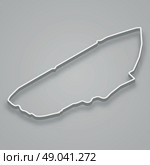Le Mans Circuit for motorsport and autosport. Стоковая иллюстрация, иллюстратор Максим Гребешков / Фотобанк Лори