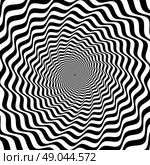 Psychedelic Hypnotic spiral. Стоковая иллюстрация, иллюстратор Максим Гребешков / Фотобанк Лори