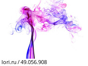 pink and violet colorful smoke on white background. Стоковое фото, агентство Ingram Publishing / Фотобанк Лори