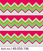 Seamless knitted pattern. Стоковая иллюстрация, агентство Ingram Publishing / Фотобанк Лори