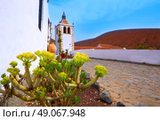 Betancuria Santa Maria church Fuerteventura at Canary Islands matriz cathedral. Стоковое фото, агентство Ingram Publishing / Фотобанк Лори