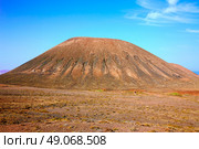 Tindaya area in Fuerteventura at Canary Islands of Spain. Стоковое фото, агентство Ingram Publishing / Фотобанк Лори