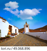 Betancuria Santa Maria church Fuerteventura at Canary Islands matriz cathedral. Стоковое фото, агентство Ingram Publishing / Фотобанк Лори