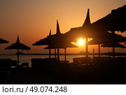 sunrise on the beach. Стоковое фото, агентство Ingram Publishing / Фотобанк Лори