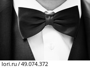 black bow tie. Стоковое фото, агентство Ingram Publishing / Фотобанк Лори
