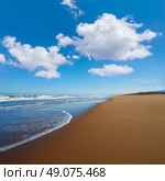 Tavernes de Valldigna beach dunes in Valencia of Spain. Стоковое фото, агентство Ingram Publishing / Фотобанк Лори