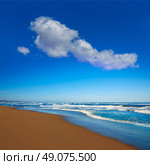Tavernes de Valldigna beach dunes in Valencia of Spain. Стоковое фото, агентство Ingram Publishing / Фотобанк Лори