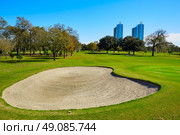 Houston golf course in Hermann park conservancy at Texas. Стоковое фото, агентство Ingram Publishing / Фотобанк Лори