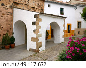 Caceres juderia Ermita saint Antonio in Spain Jewish quarter hermitage. Стоковое фото, агентство Ingram Publishing / Фотобанк Лори