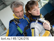 parachuting preparation drill. Стоковое фото, агентство Ingram Publishing / Фотобанк Лори