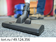 Closeup of vacuum cleaner attachment. Стоковое фото, агентство Ingram Publishing / Фотобанк Лори