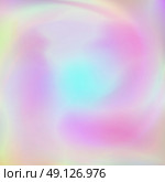 Abstract background with holographic effect. Hologram design card in pastel colors. Blurred colorful pattern, futuristic surreal texture. Стоковая иллюстрация, агентство Ingram Publishing / Фотобанк Лори