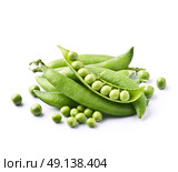 Sweet green peas. Стоковое фото, фотограф Волошина Мария Ивановна / Фотобанк Лори