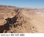 view from fortress Masada, Israel. Стоковое фото, агентство Ingram Publishing / Фотобанк Лори
