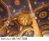 The arches in Gethsemane church at Jerusalem. Стоковое фото, агентство Ingram Publishing / Фотобанк Лори
