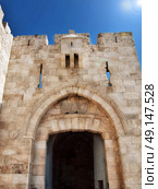 Jaffa gate in jerusalem old city. Стоковое фото, агентство Ingram Publishing / Фотобанк Лори