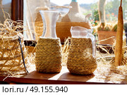 Esparto halfah grass used for crafts as cords basketry and espadrilles. Стоковое фото, агентство Ingram Publishing / Фотобанк Лори