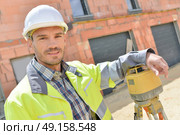 Site surveyor. Стоковое фото, агентство Ingram Publishing / Фотобанк Лори
