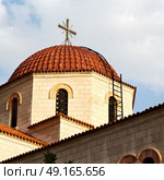 in amman jordan the chatolic church and the cross for religion. Стоковое фото, агентство Ingram Publishing / Фотобанк Лори