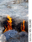 blur in turkey the chimera eternal fire from natural gas     in the rocks. Стоковое фото, агентство Ingram Publishing / Фотобанк Лори