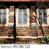 blur  in south africa  old  church  in city center of reinet graaf and religion building. Стоковое фото, агентство Ingram Publishing / Фотобанк Лори