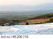 unique abstract in pamukkale turkey  asia the old calcium bath and travertine water. Стоковое фото, агентство Ingram Publishing / Фотобанк Лори
