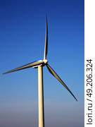in  isle of lanzarote   spain africa wind turbines and the sky . Стоковое фото, агентство Ingram Publishing / Фотобанк Лори