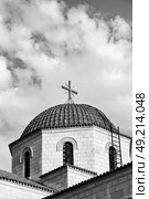 in amman jordan the chatolic church and the cross for religion. Стоковое фото, агентство Ingram Publishing / Фотобанк Лори