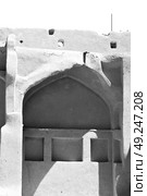blur in iran the old contruction prison of alexander historic building. Стоковое фото, агентство Ingram Publishing / Фотобанк Лори