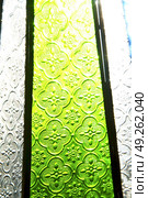 colorated glass and sun in morocco africa window and light. Стоковое фото, агентство Ingram Publishing / Фотобанк Лори