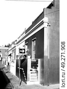 blur  in  south africa  cape town antique muslim quarter historic village. Стоковое фото, агентство Ingram Publishing / Фотобанк Лори