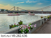 Krymsky Bridge (2013 год). Стоковое фото, фотограф Олег Жуков / Фотобанк Лори