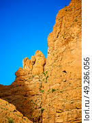 in todra africa morocco the atlas dry mountain. Стоковое фото, агентство Ingram Publishing / Фотобанк Лори
