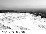 unique abstract in pamukkale turkey  asia the old calcium bath and travertine water. Стоковое фото, агентство Ingram Publishing / Фотобанк Лори