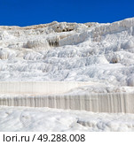 unique abstract in pamukkale turkey asia the old calcium bath and travertine water. Стоковое фото, агентство Ingram Publishing / Фотобанк Лори