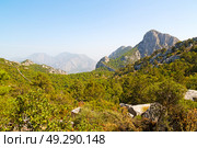  anatolia    from    the hill in asia turkey termessos old architecture and nature . Стоковое фото, агентство Ingram Publishing / Фотобанк Лори