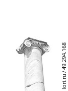column    temple and theatre in ephesus   antalya turkey asia sky  the ruins. Стоковое фото, агентство Ingram Publishing / Фотобанк Лори