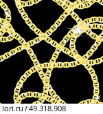 Gold Chain Jewelry Seamless Pattern Background. Vector Illustration. EPS10. Gold Chain Jewelry Seamless Pattern Background. Vector Illustrat. Стоковая иллюстрация, агентство Ingram Publishing / Фотобанк Лори